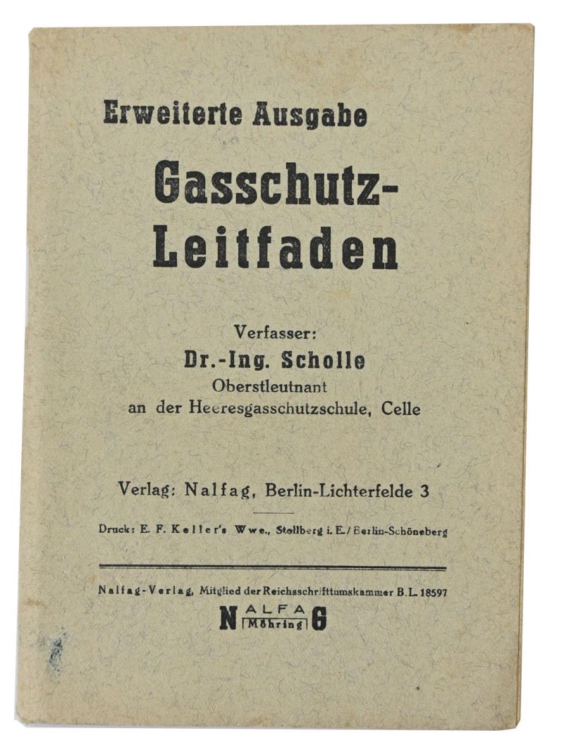German LS Booklet ''Gasschutz Leidfaden''