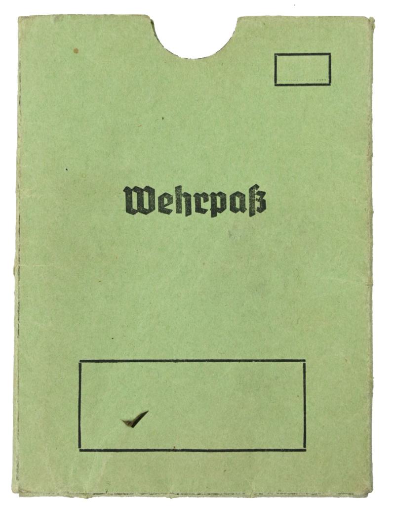 German Wehrpass Cover