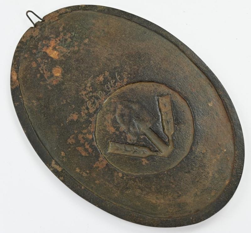 German RAD Wall Plaque Abt. 5/201 Karthaus