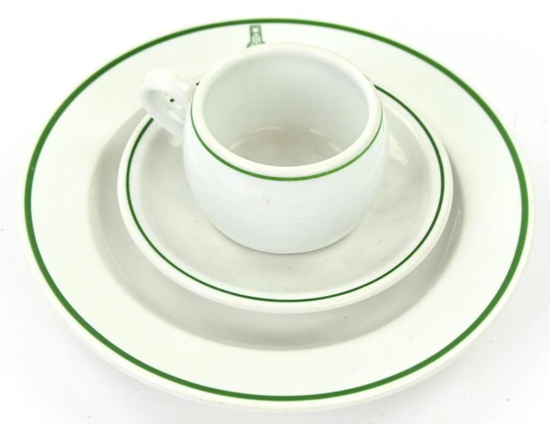 German Third Reich Period 'IG Farben' Canteen Porcelain