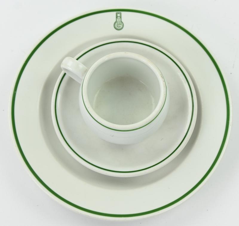 German Third Reich Period 'IG Farben' Canteen Porcelain