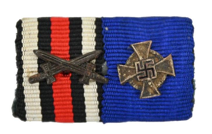 German Polizei 2-Piece Medal Ribbonbar