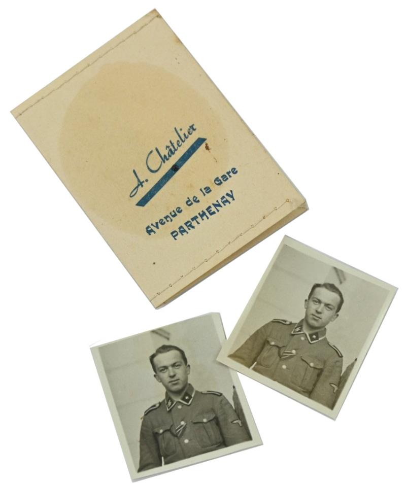 German Waffen-SS Portrait Picture Set