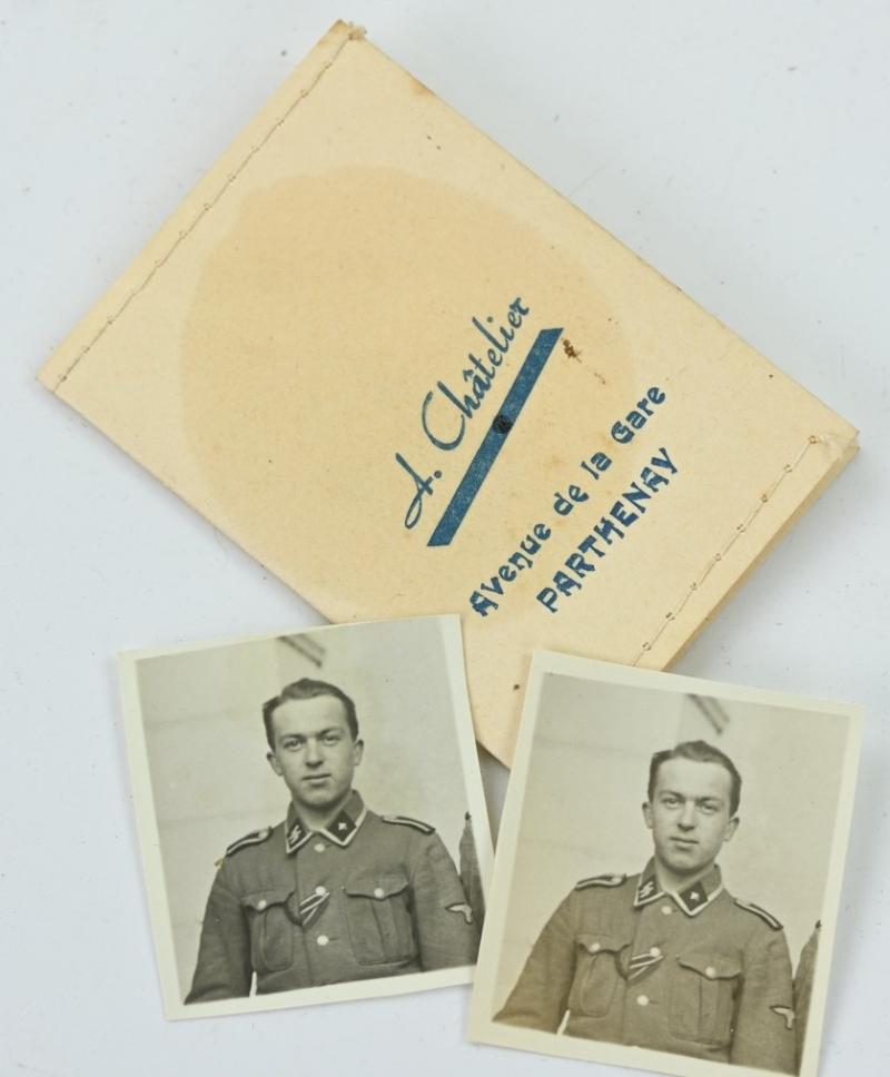 German Waffen-SS Portrait Picture Set