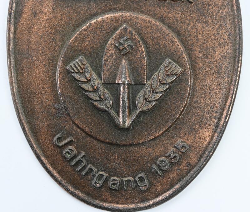 German RAD Wall Plaque 1/206 Dahlerbrück