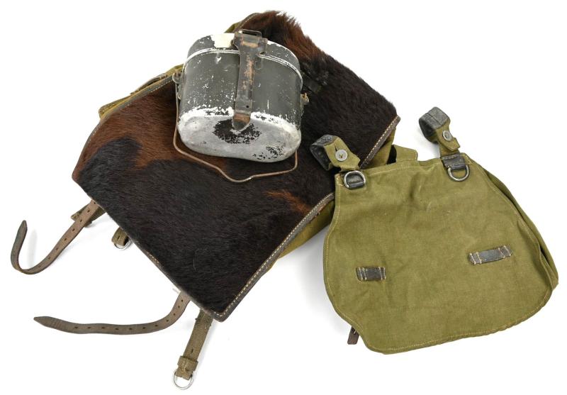 German WH Named & Matching Equipment Set