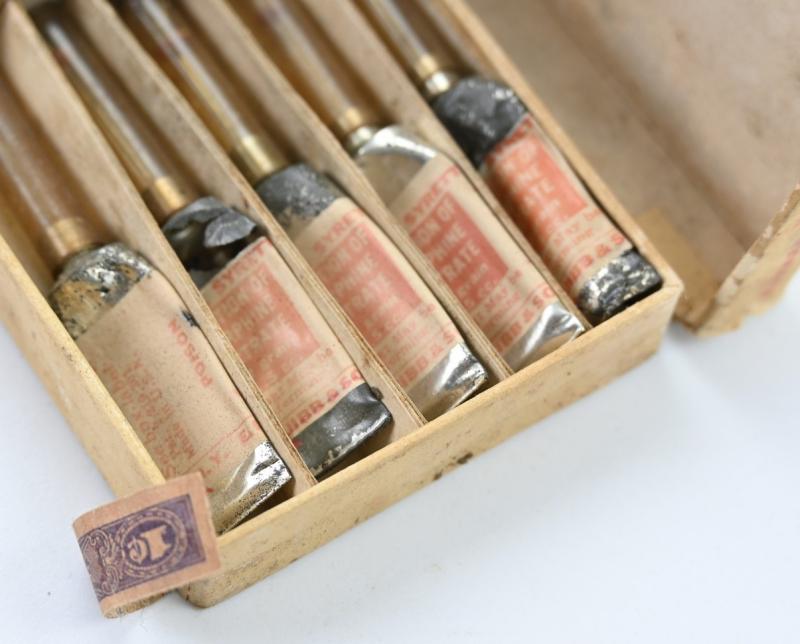 US WW2 Empty Medical Morphine Tartrate Box