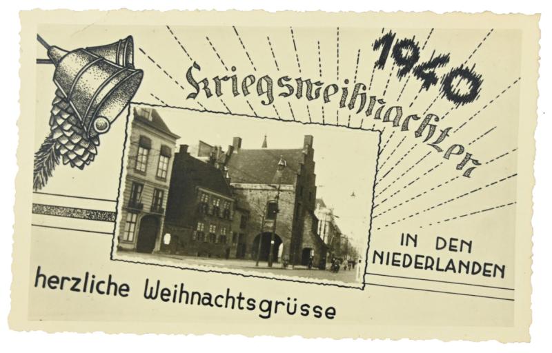 German Christmas Card 1940 Holland