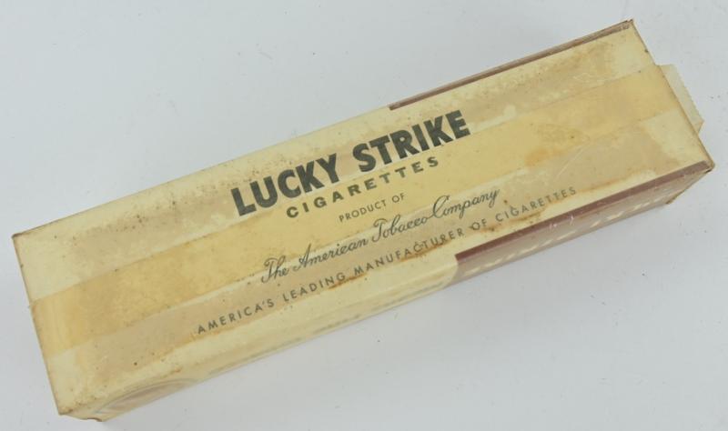 US WW2 Carton of Lucky Strike Cigarets