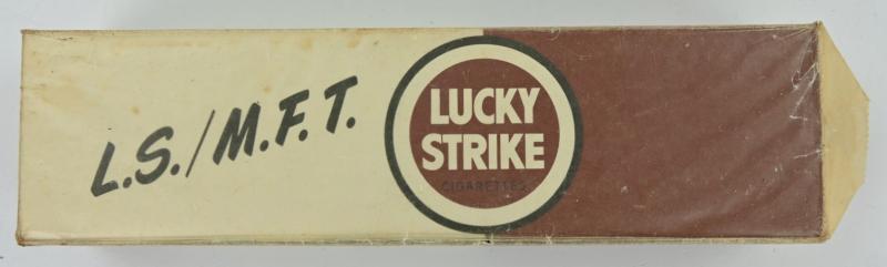 US WW2 Carton of Lucky Strike Cigarets