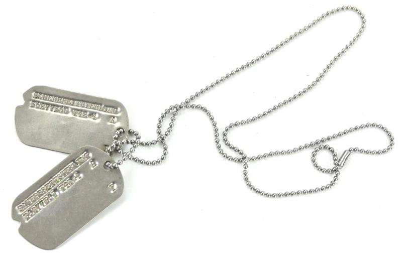 USAAF WW2 Dog-Tag Set 'Sterling Sauerbreit'