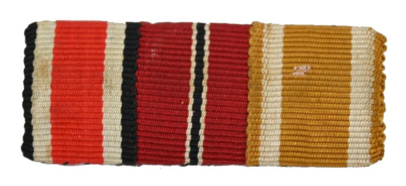 German WH 3-Piece Medal Ribbonbar