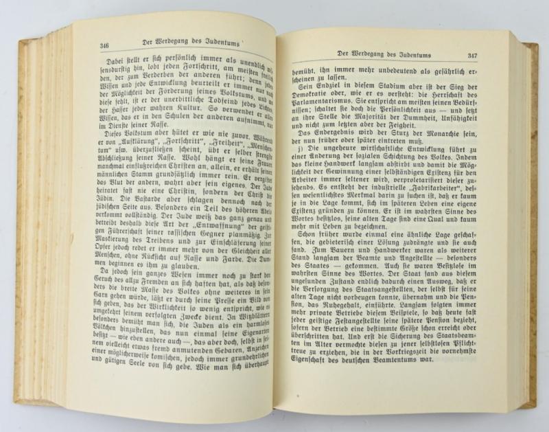 German Adolf Hitler Mein Kampf Book 'Dortmund'