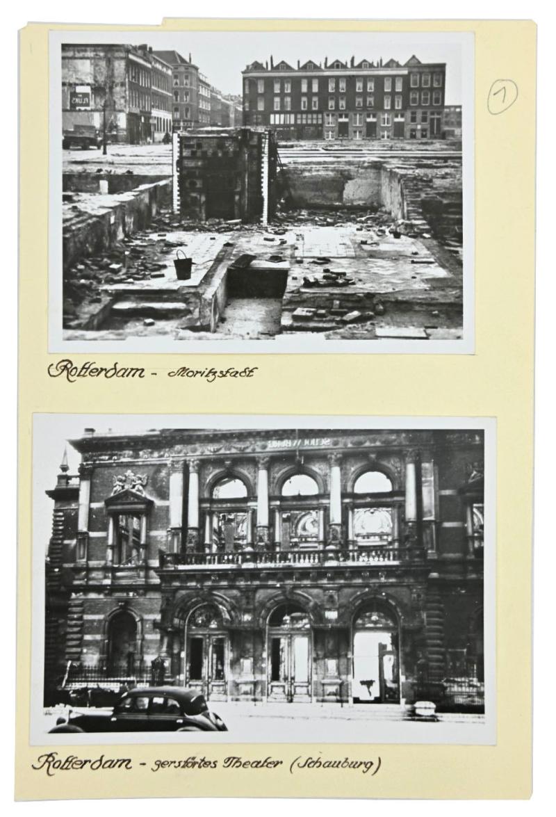 German Picture set of Rotterdam Holland