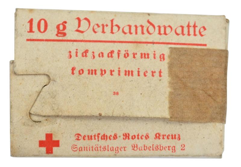 German Third Reich DRK First Aid Cotton Package