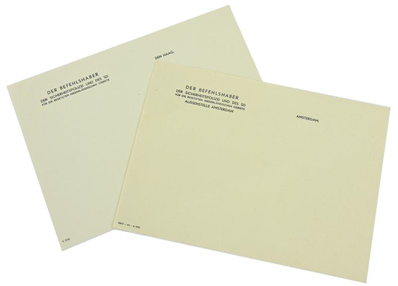 German 'Sicherheitsdienst' in Holland Papers