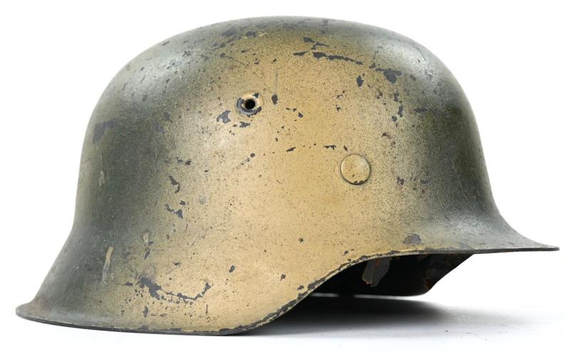 German LW M42 Camo Helmet 'Regiment Hermann Göring'
