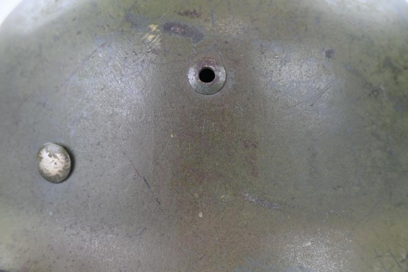 German LW M35 Ex DD Camo Combat Helmet