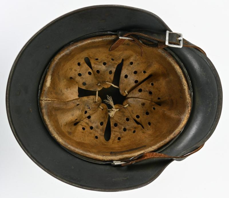 German LW M35 Ex DD Camo Combat Helmet