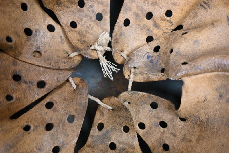 German LW M35 Ex DD Camo Combat Helmet