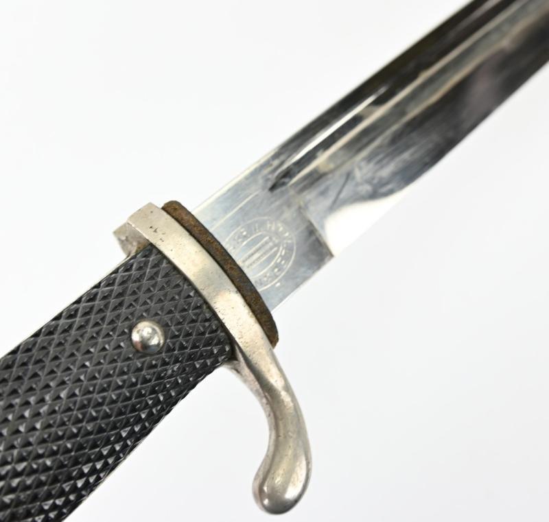 German WH Short K98 Parade Dress Bayonet with Frog