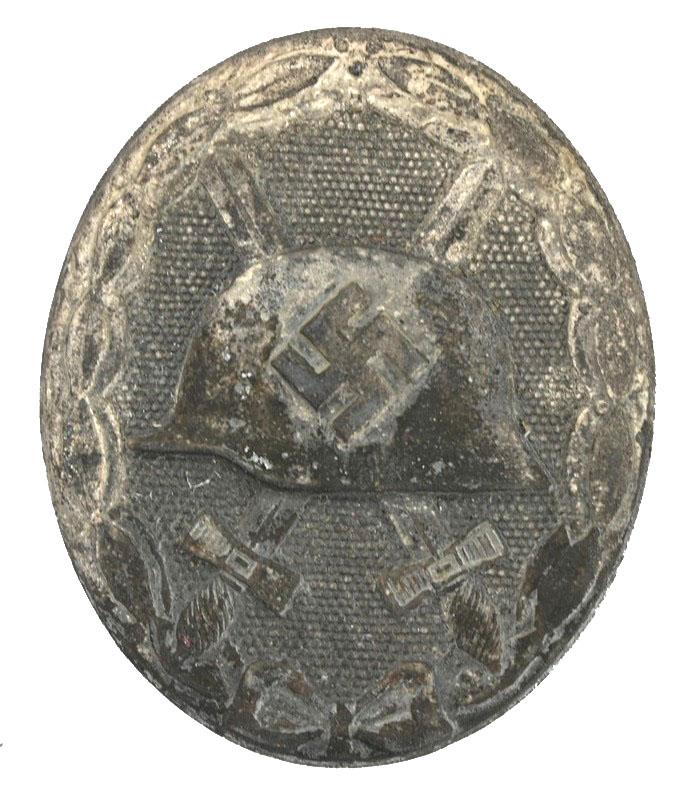 German Wound Badge in Silver '107'