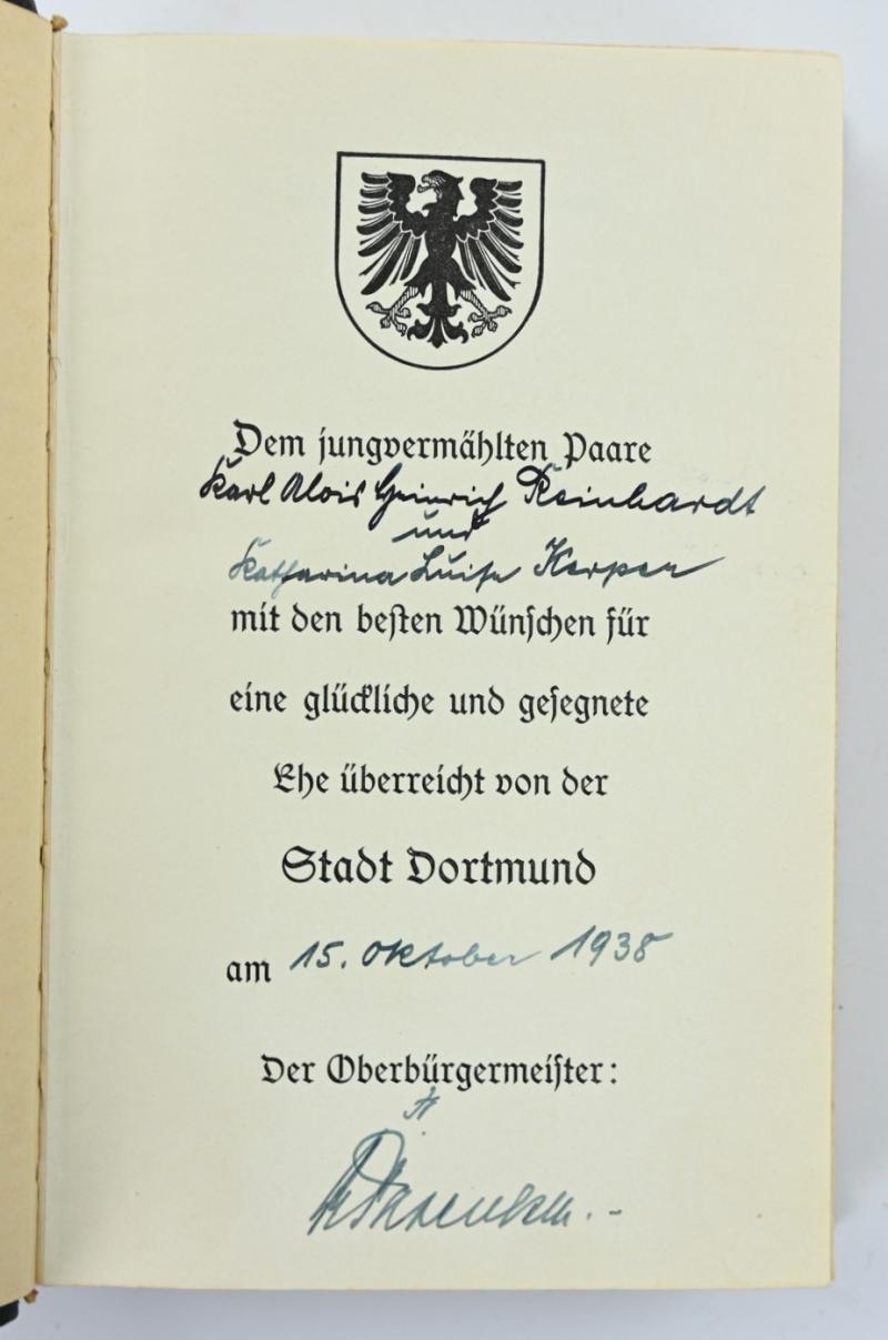German Adolf Hitler Mein Kampf Book 'Dortmund'