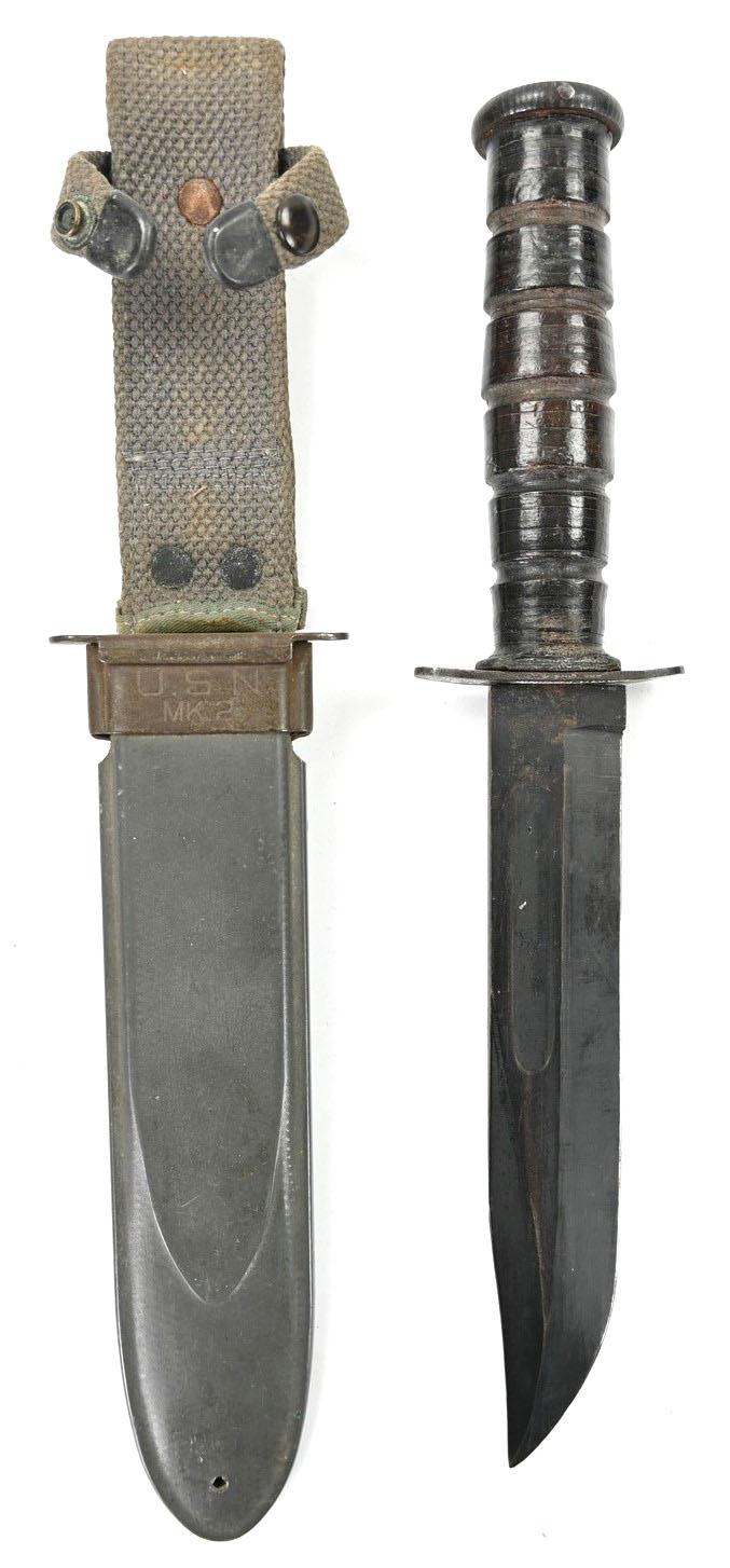 US Navy WW2 KA-Bar Fighting Knife