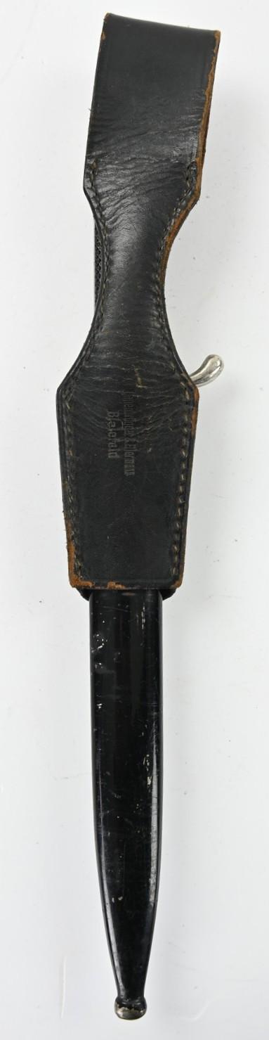German WH Short K98 Parade Dress Bayonet with Frog