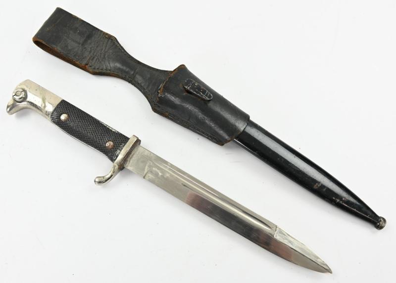German WH Short K98 Parade Dress Bayonet with Frog