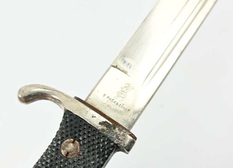 German WH Short K98 Parade Dress Bayonet with Frog