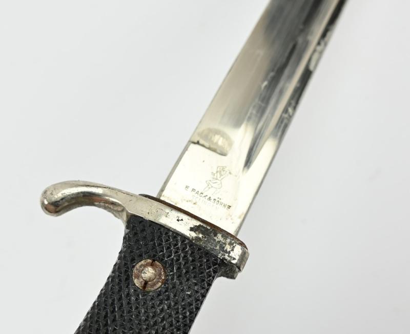 German WH Short K98 Parade Dress Bayonet with Frog