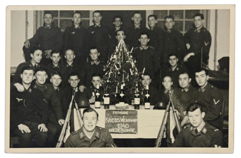 German LW Picture 'Weihnachten 1940 Holland'