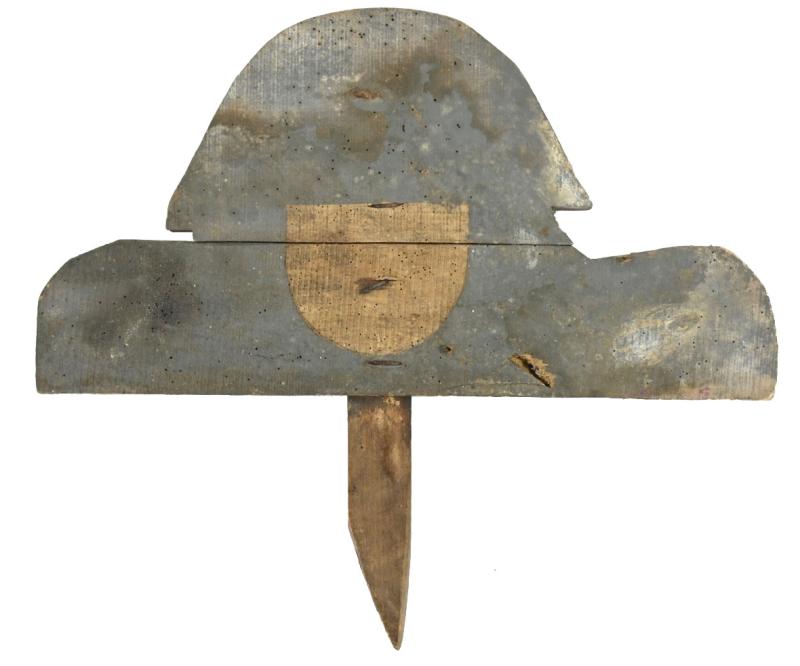 German WH Target Practise Sign