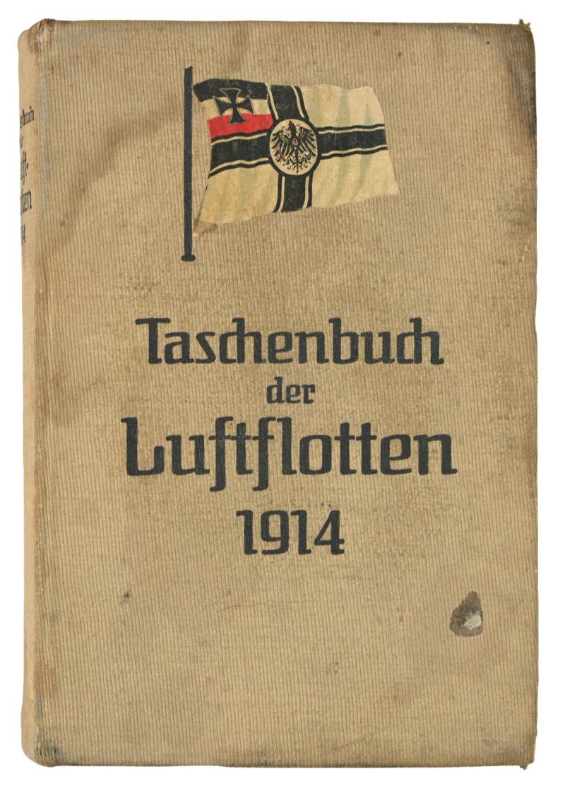 German WW1 Pocketbook 'Airplane Identification' 1914