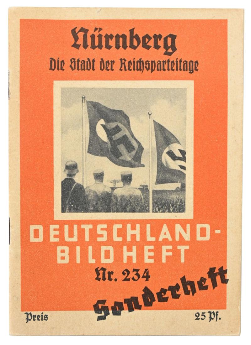 German Reichsparteitag Nurnberg Remembrance Booklet