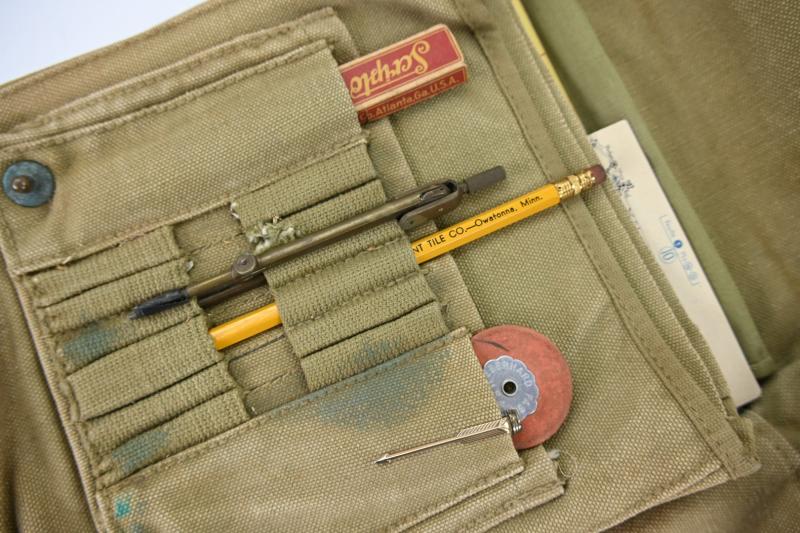 US WW2 M-1938 Dispatch Case with Insert