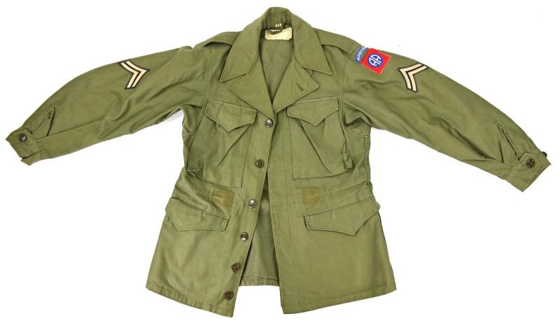 US WW2 M43 M-1943 Combat Tunic 82nd Airborne Division