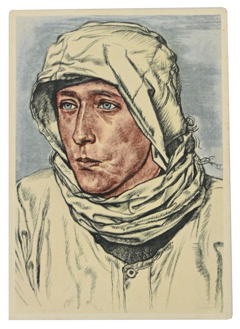 German WH Postcard 'Spahtruppfuhrer'