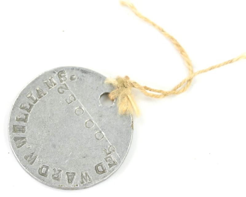 US WW1 Dog-Tag 'Edward W. Williams'