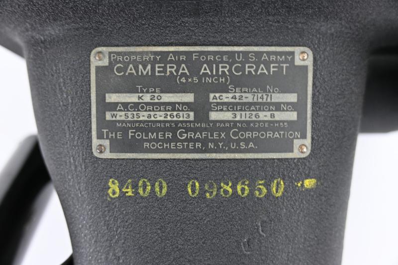 USAAF WW2 K-20 Aerial Reconnaissance Camera
