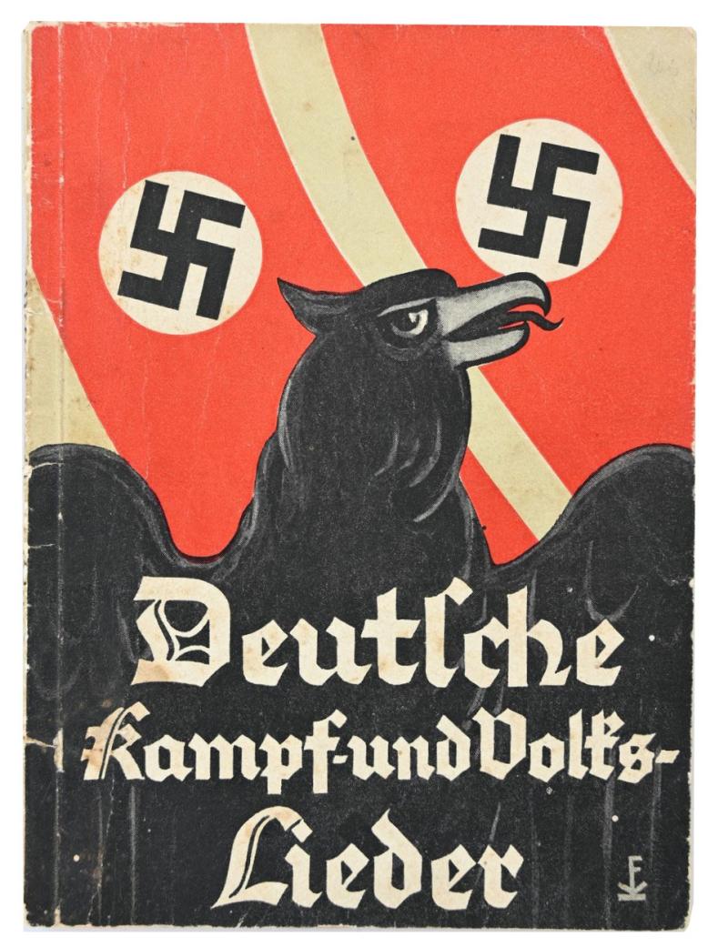 German Songbook 'Deutsche Kampfs und Volks Lieder'