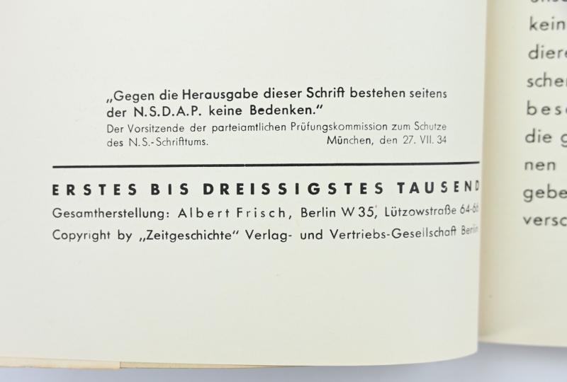 German Book Adolf Hitler 'Jugend um Hitler'