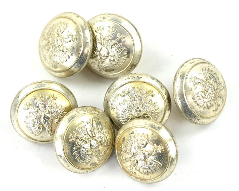 Polish WW2 Dress Button Set
