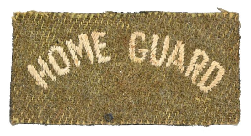 British WW2 Home Guard Shoulder Badge
