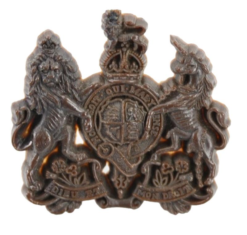 British WW2 General Service Corps Economy Cap Badge