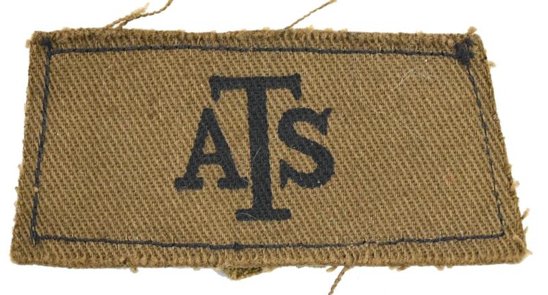 British WW2 ATS Shoulder Slip-One