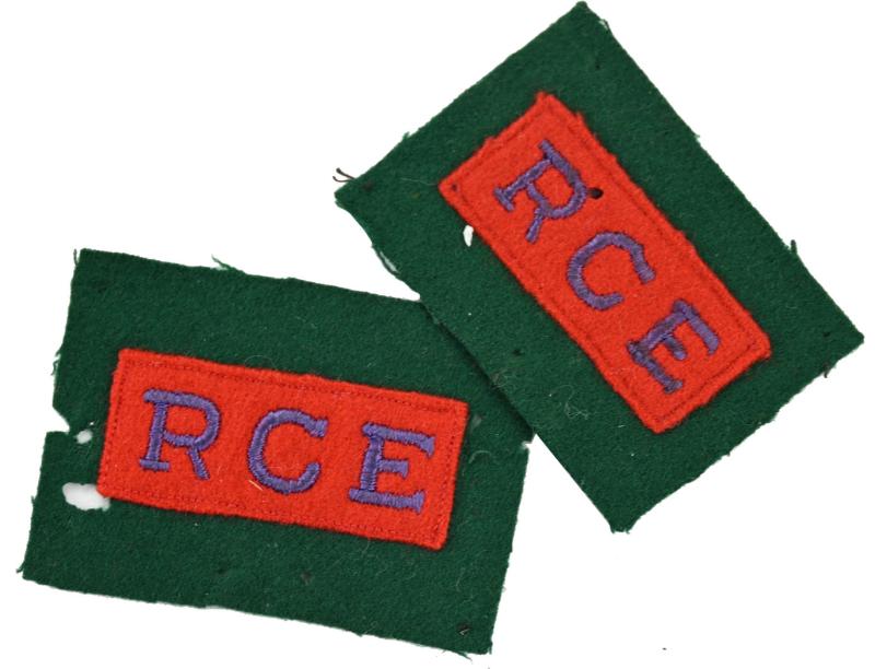 Canadian WW2 Royal Engineers Shoulder Titles