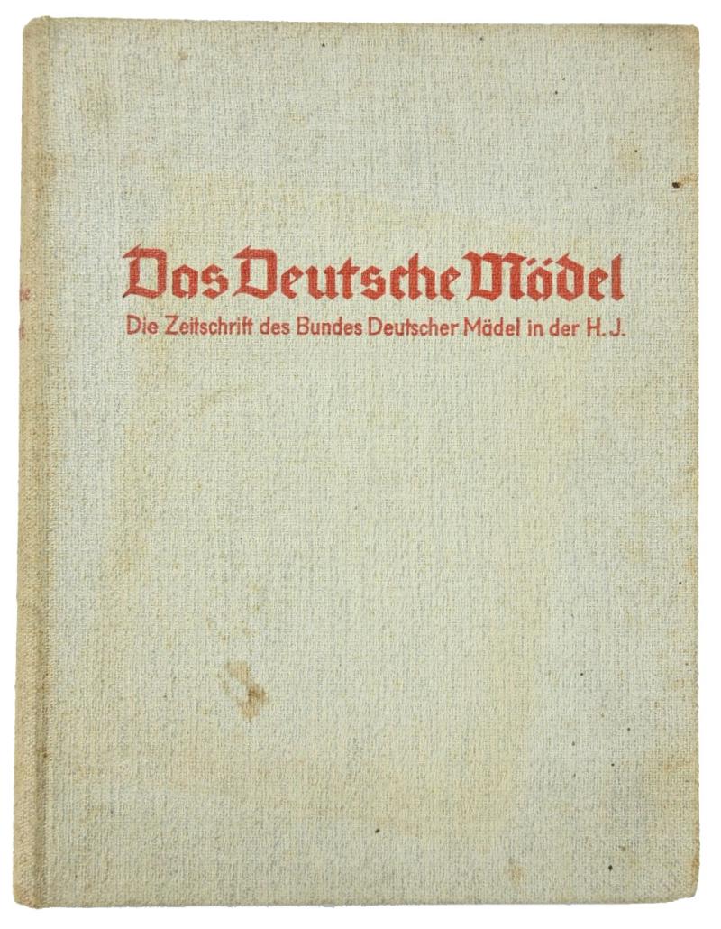 German Magazine Book 'Das Deutsche Mädel' 1937
