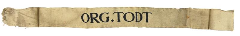 German Third Reich Org.Todt Armband
